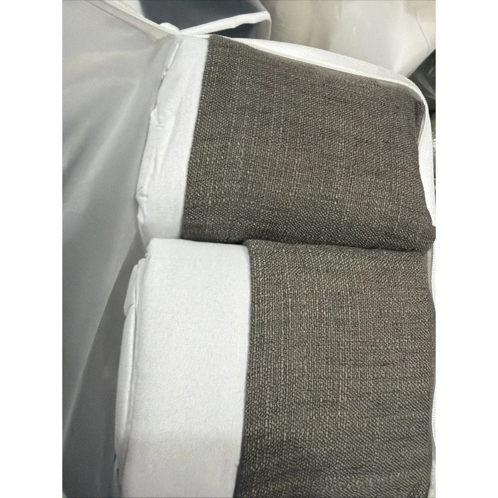 TWOPAGES Liz Linen Drape Pleated Curtains (1) 52